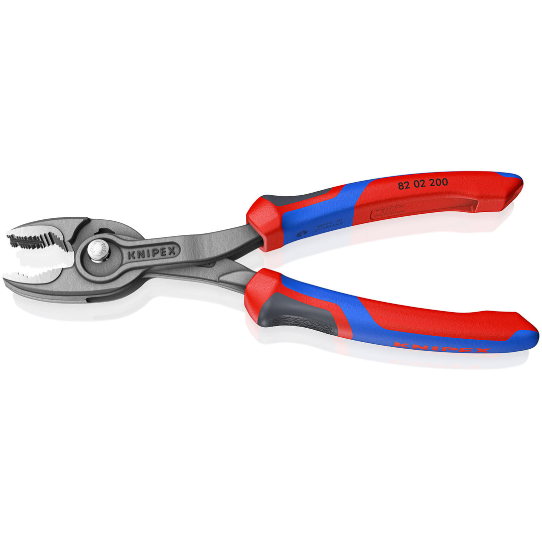 Knipex 82 02 200 KnipeXtend Twin Grip Pliers, 8"