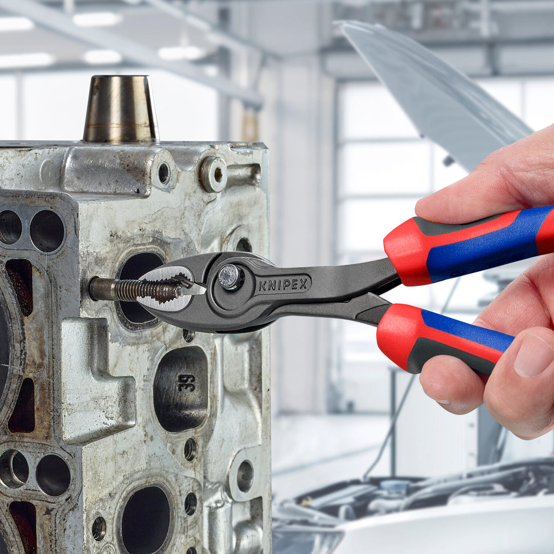 Knipex 82 02 200 SBA KnipeXtend Twin Grip Pliers, 8"