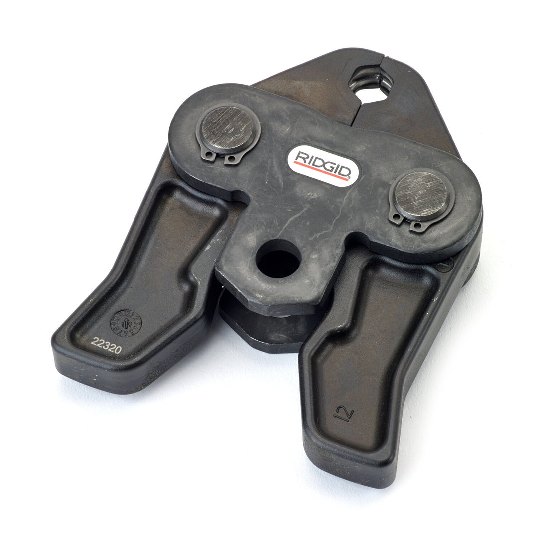 Ridgid 83096 V-Profile Press Jaw for Standard Series Press Tools, V12, 32 kN