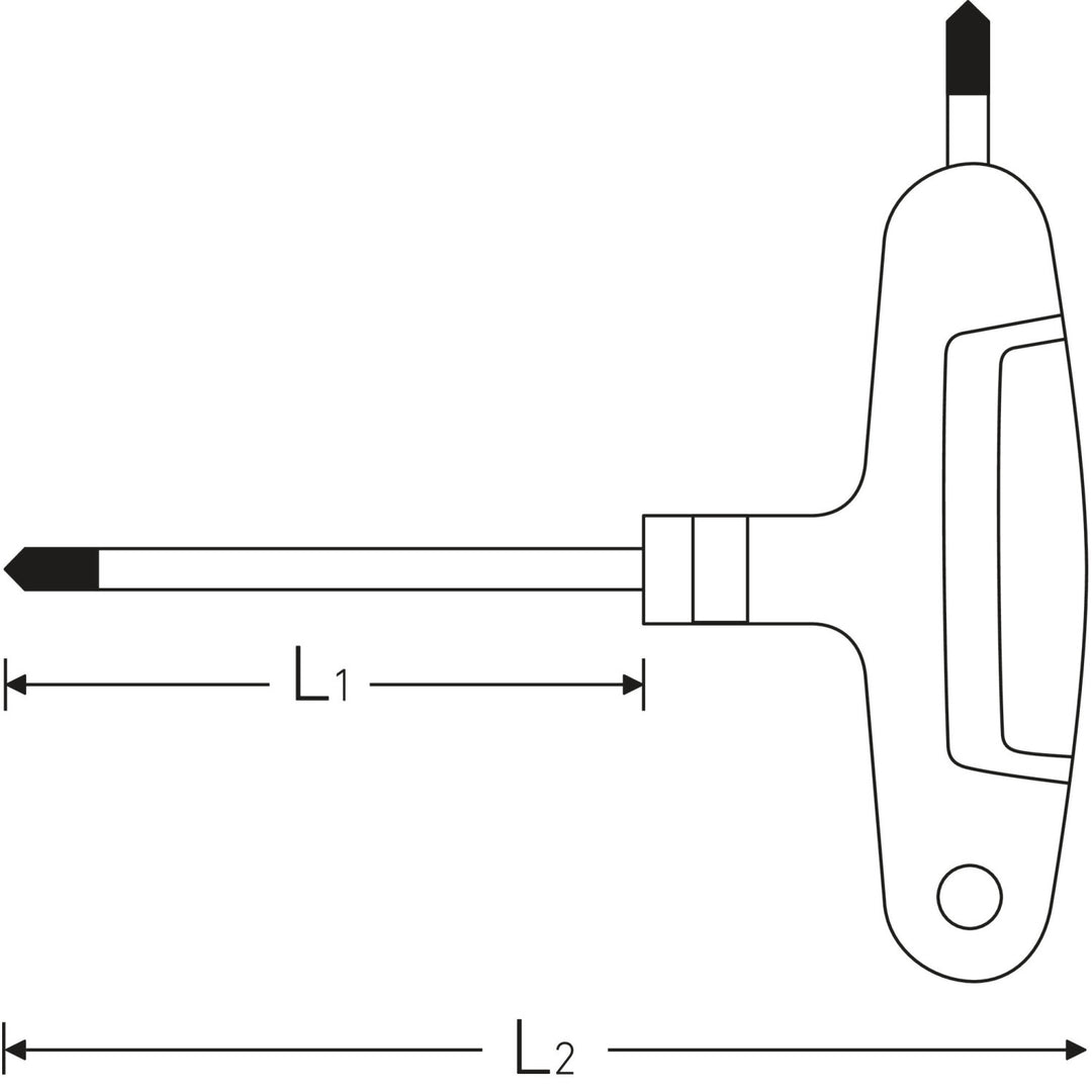 Stahwille 43293015 TORX® T-Screwdriver For Screws With TORX® Internal Profile,  T15