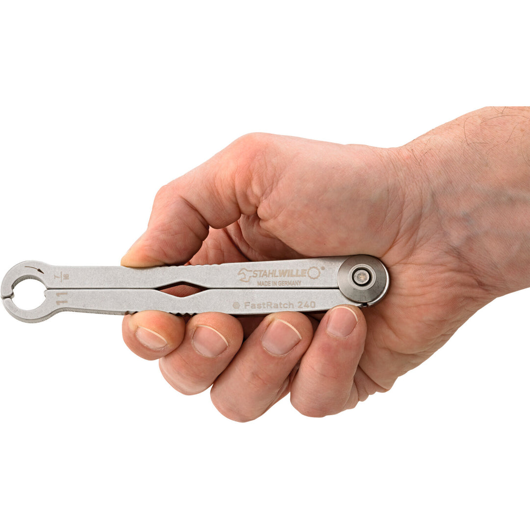 Stahlwille 41101111 240 Ratchet wrench FastRatch, 11mm