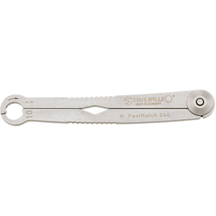 Stahlwille 41101010 240 Ratchet wrench FastRatch, 10mm