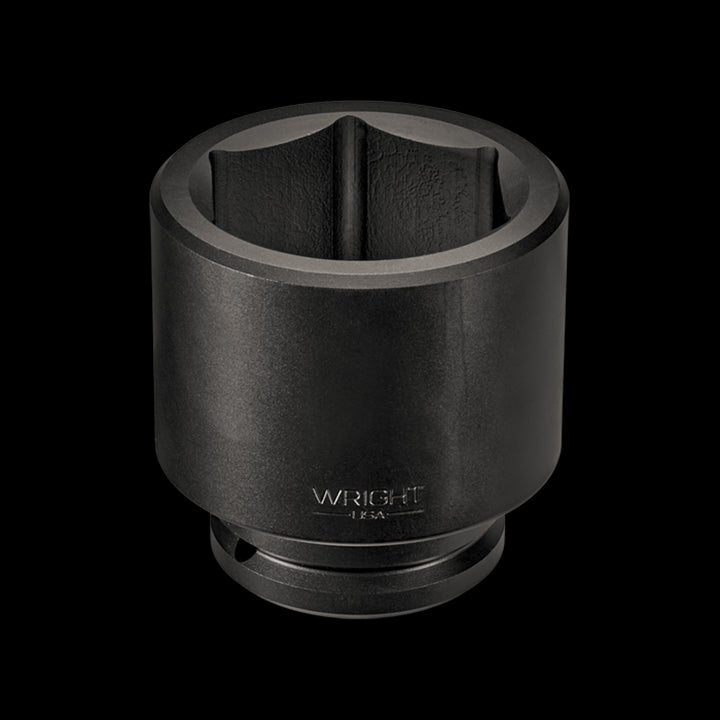 Wright Tool 848-60MM  1-1/2" Drive 6 Point Standard Metric Impact Socket - 60mm