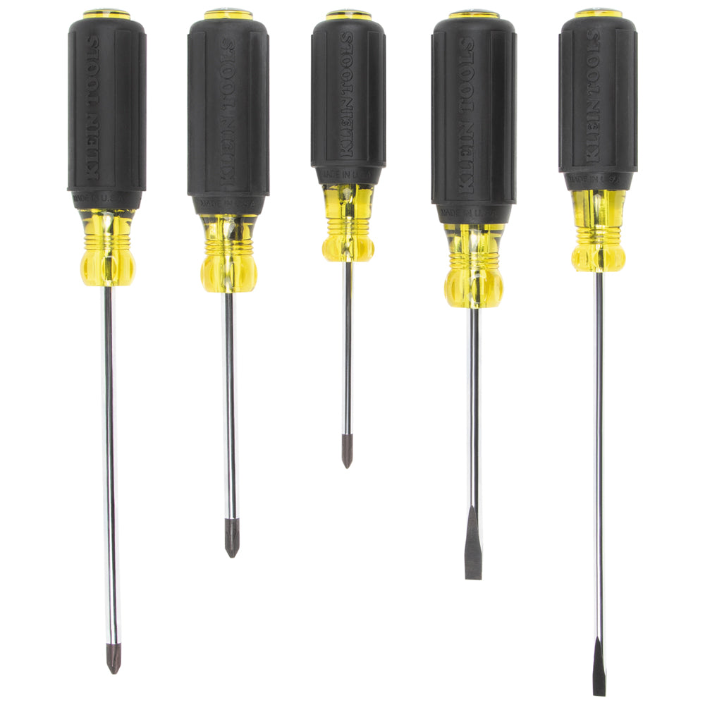 Klein Tools 85805 All-Purpose Screwdriver Set, 5 Pc.