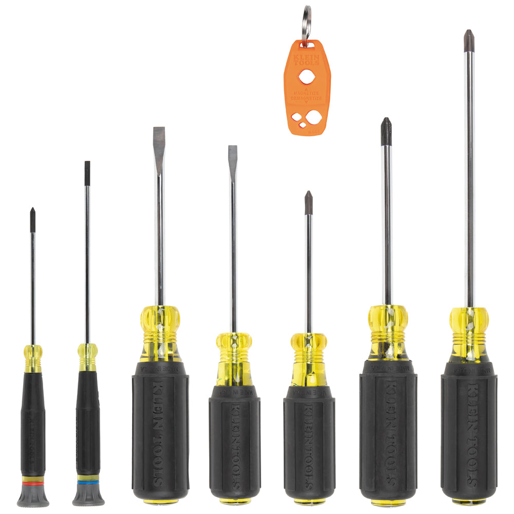 Klein Tools 85808 All-Purpose Screwdriver Set, 8 Pc.