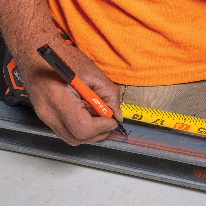 Klein Tools 8610112 Skribes Fine Tip Permanent Markers, Black, 12-Pack