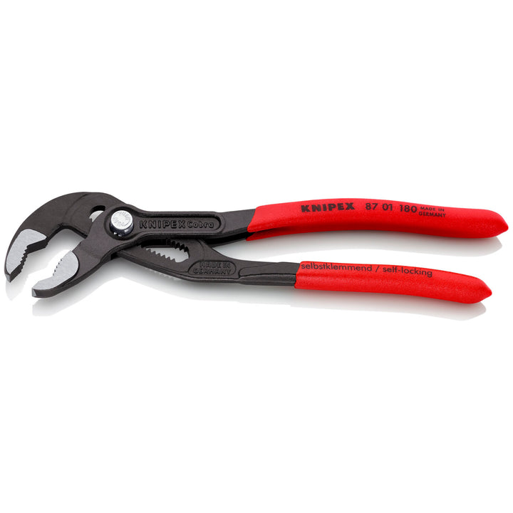 Knipex 87 01 180 SBA 7 1/4" Cobra® Water Pump Pliers