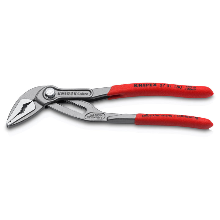 Knipex 87 51 180 Cobra ES Water Pump Pliers, 7 1/4"