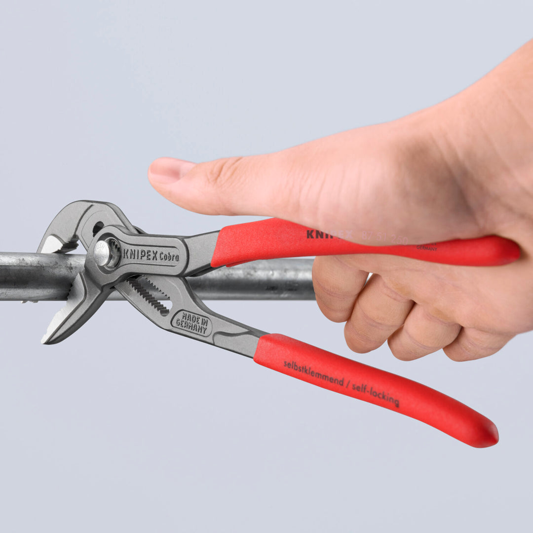 Knipex 87 51 250 Cobra ES Water Pump Pliers, 10"