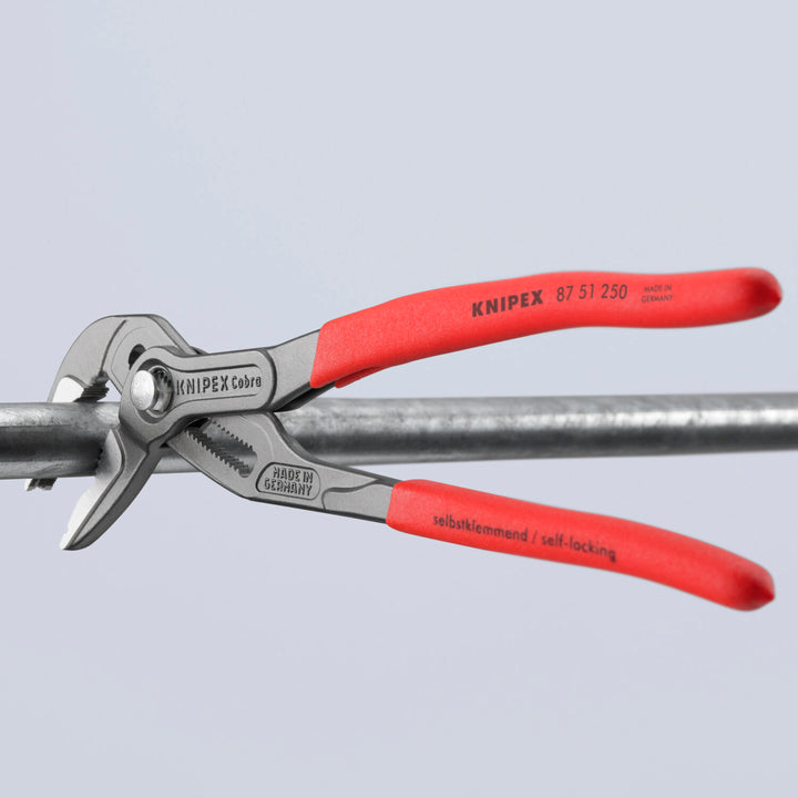 Knipex 87 51 250 SBA Cobra ES Water Pump Pliers, 10"