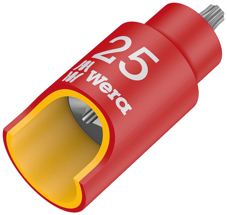 Wera 8767 A VDE HF TORX® Zyklop Bit socket, insulated, with 1/4" drive, with holding function, T20