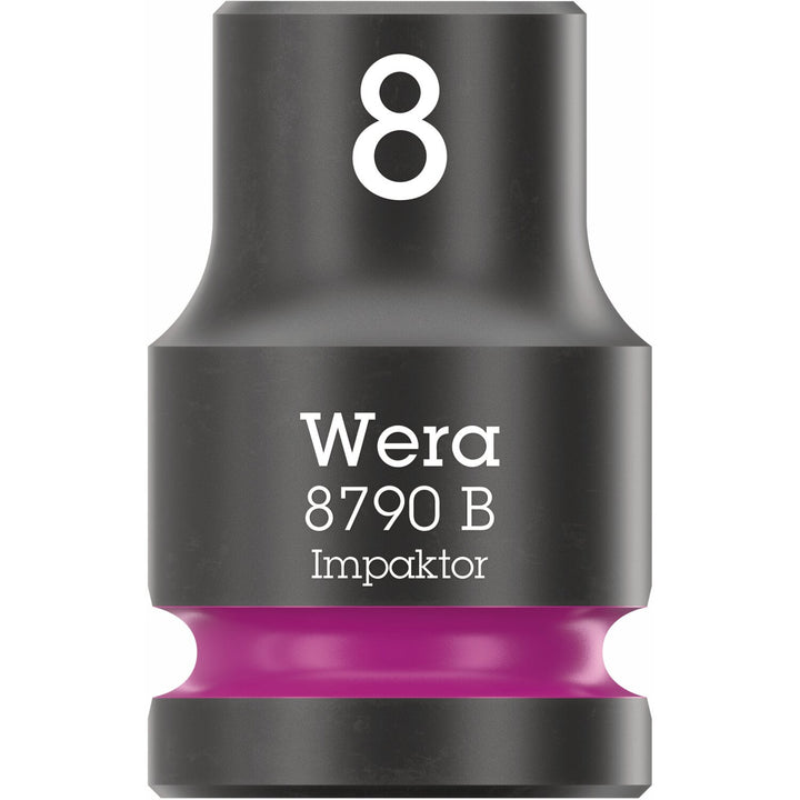 Wera 8790 B Impaktor socket with 3/8" drive, 8 x 30 mm