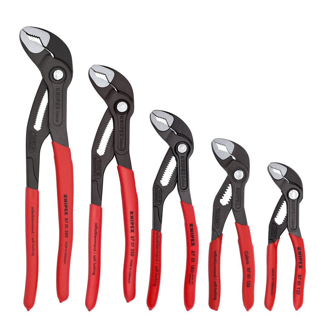 Knipex 00 19 55 S5 5 Pc Cobra® Set in Tool Roll