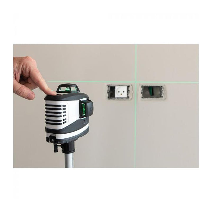 Kapro 883G PROLASER 3D Green - 3 Beam 360 Self-Leveling Laser Kit w/IP65 Weather Protection