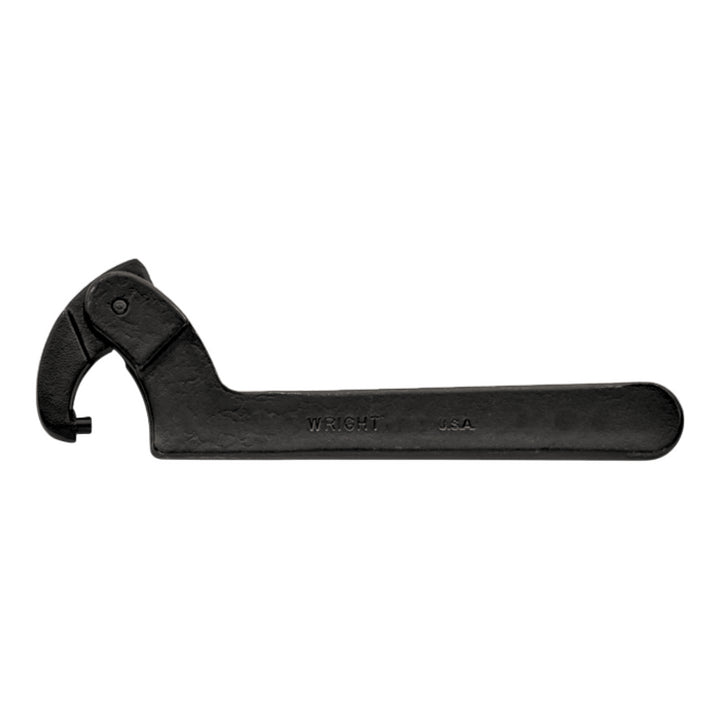Wright Tool 9640 Spanner Wrench Adjustable Pin Black Industrial Capacity Range - 3/4" to 2"