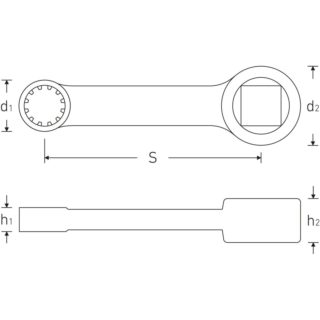 Stahlwille 02480024 447aSP 3/8" Spline-Drive Torque Adaptor, SP12
