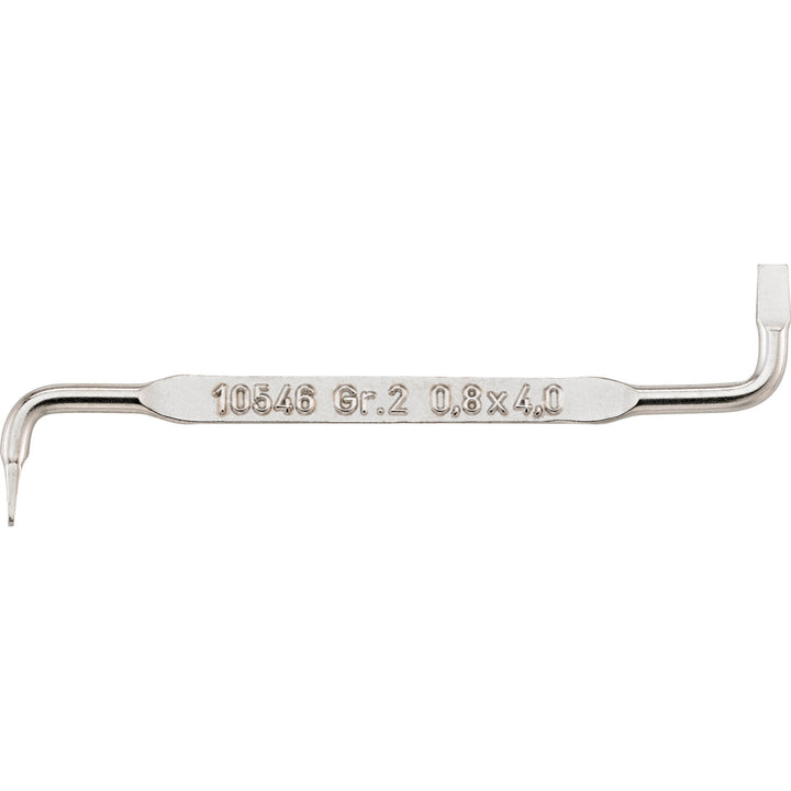 Stahlwille 73273004 Hex key for slotted bolts