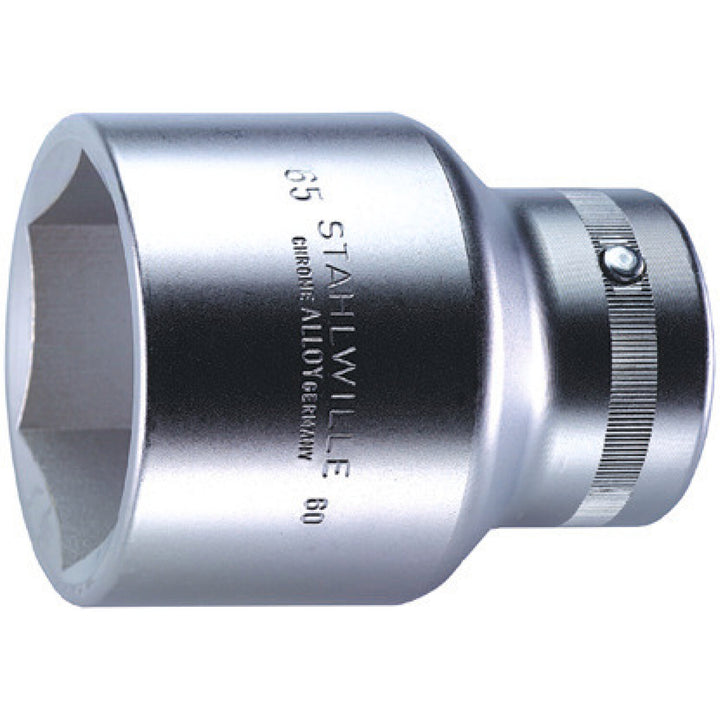 Stahlwille 06010075 Hex 60 1" Drive 6-pt Socket 75 mm