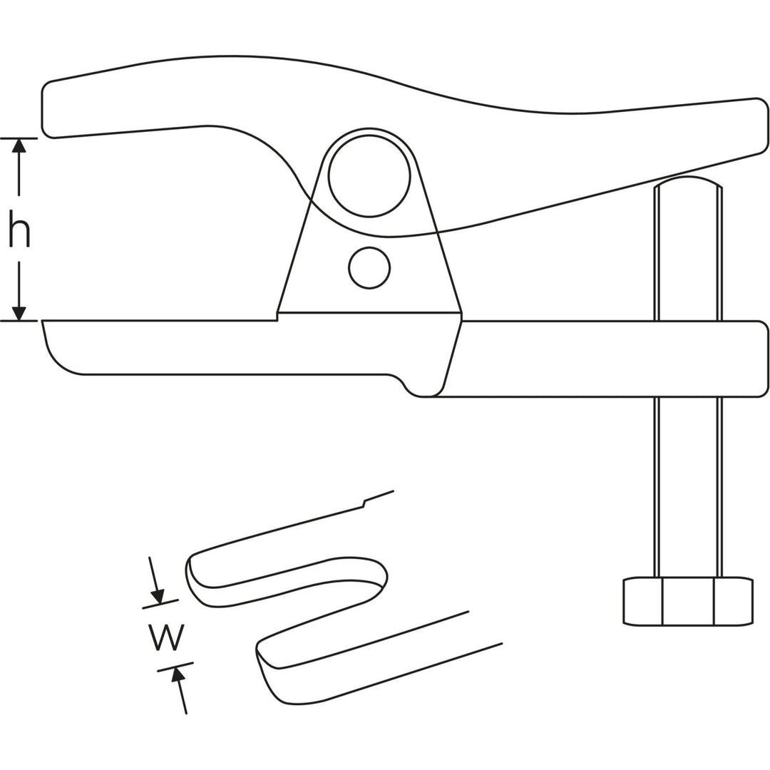Stahlwille 71070000 Ball joint seperator
