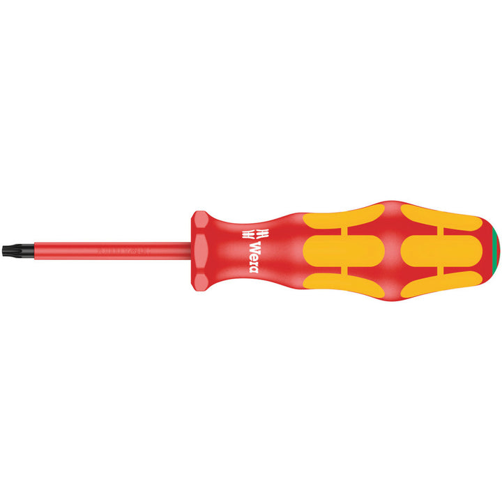 Wera 167 i VDE Insulated screwdriver for TORX® screws, TX 10 x 80 mm