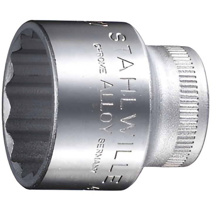 Stahlwille 02010007 45 12-pt Bi-Hex Socket, 3/8" Drive 7 mm