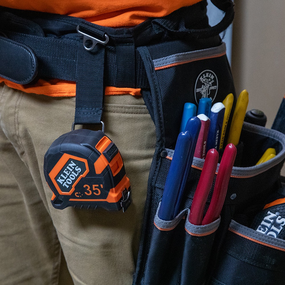 Klein Tools 9235 Tape Measure, 35-Foot Magnetic Double-Hook