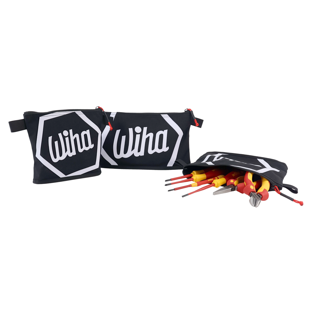 Wiha Tools 92404 3-Pack Zipper Pouches