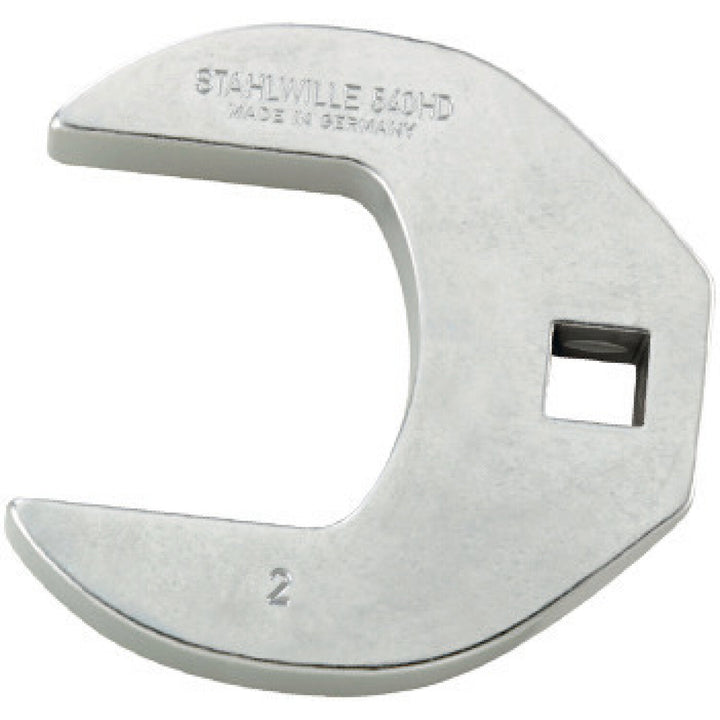 Stahlwille 02501028 Crow-Foot 540a HD Spanner, 3/8 Inch Drive 7/16 Inch