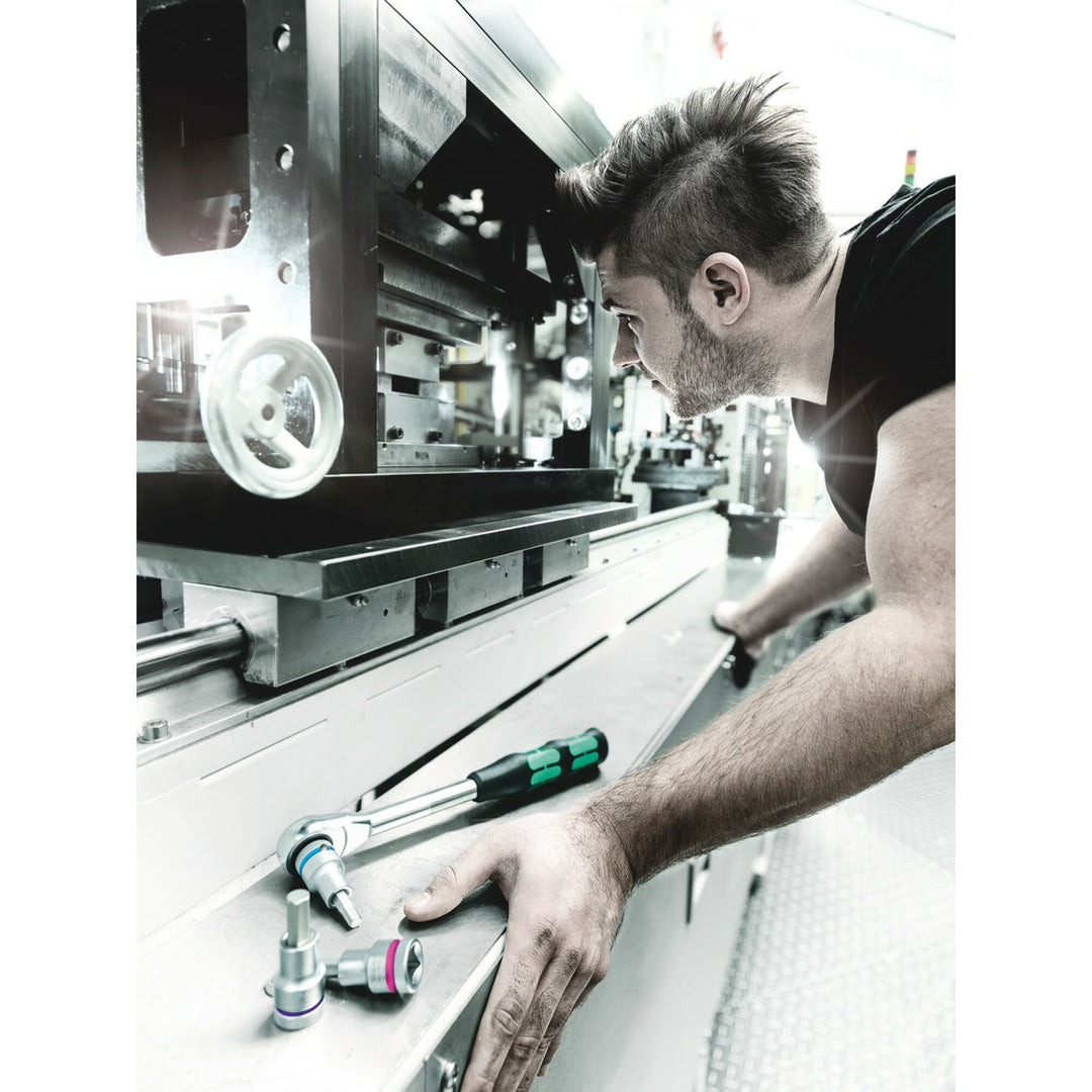 Wera 8740 C HF Zyklop bit socket with 1/2" drive with holding function, 7 x 140 mm