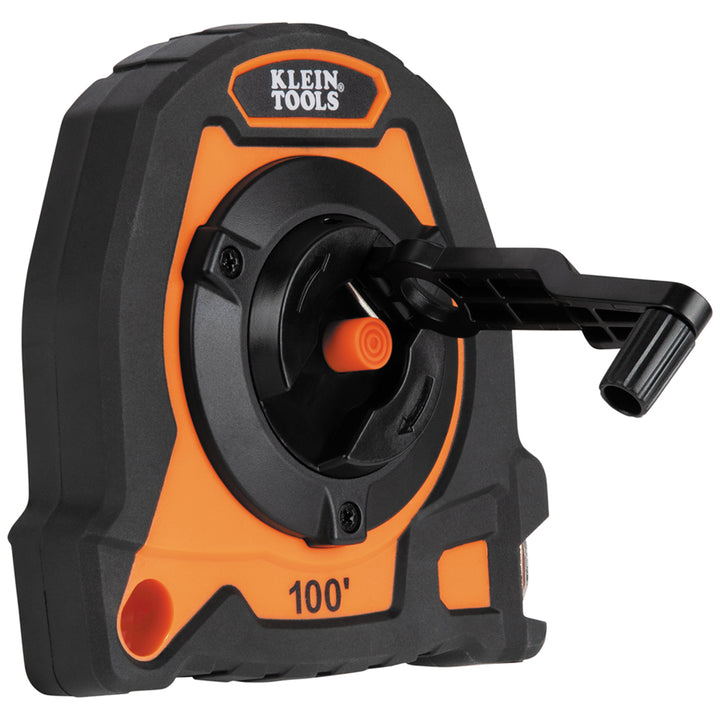 Klein Tools 94100CR Closed Reel Long Tape Measure, 100-Foot