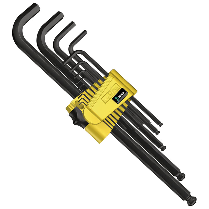 Wera 950/13 Hex-Plus Imperial 1 SB L-key set, imperial, BlackLaser, 13 pieces