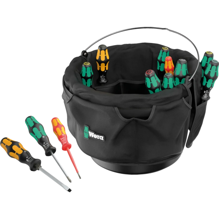Wera 05105100001 9559 Tool bucket organizer screwdriver set 1 - 13 Pieces