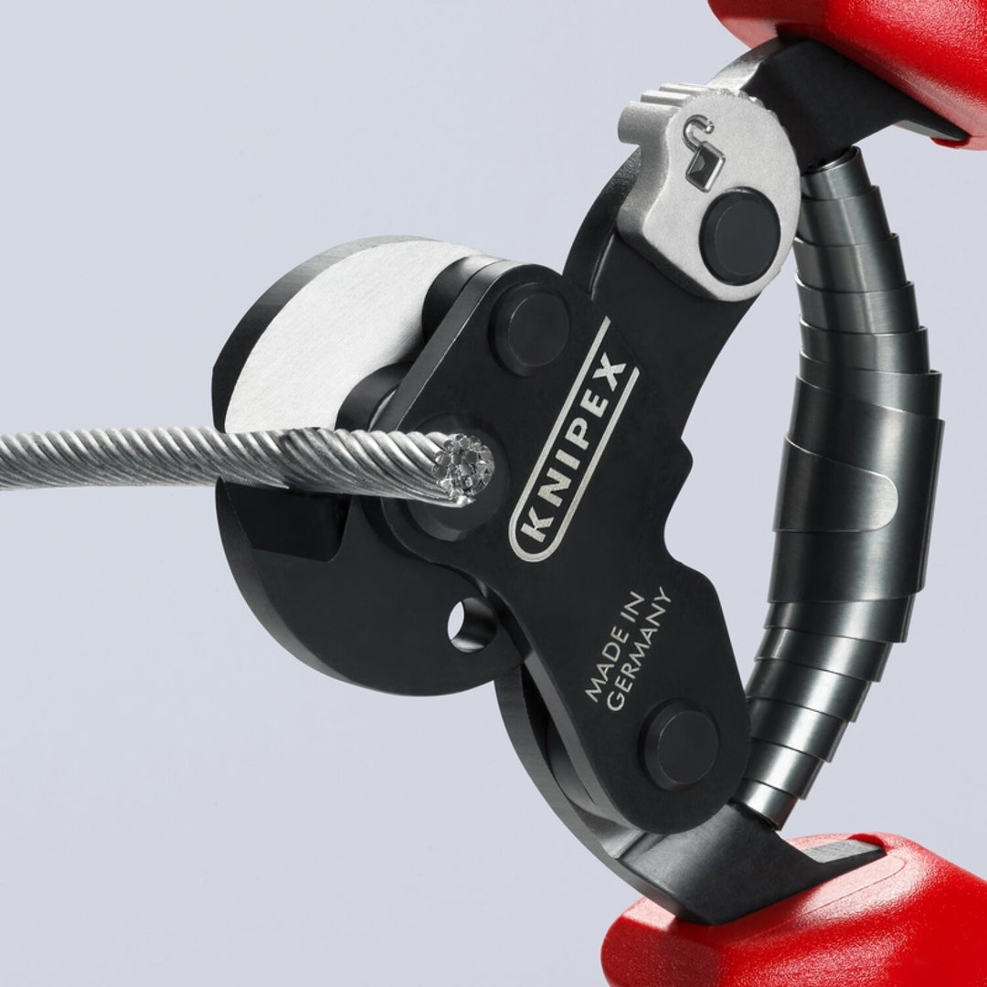 Knipex 95 62 160 SBA 6 1/4" Wire Rope Shears