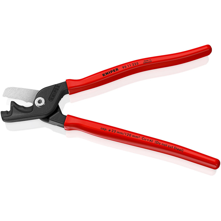 Knipex 95 11 225 StepCut® XL Cable Shears, 9"