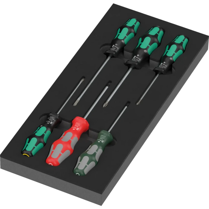 Wera 05150129001 9719 Foam insert Kraftform series 300 screwdriver set 3 - 7 Pieces