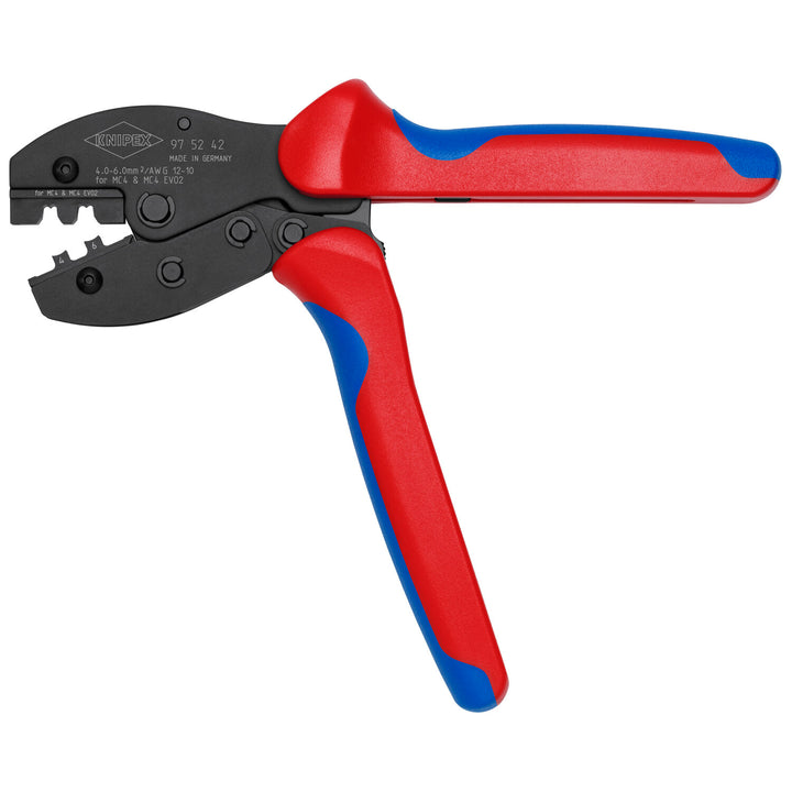 Knipex 97 52 42 PreciForce Crimping Pliers for MC4/MC4 EO 2, 8 1/2"