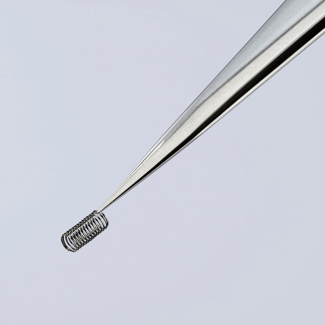 Knipex 92 00 02 5 Pc Premium Stainless Steel Tweezer Set in a Tool Roll