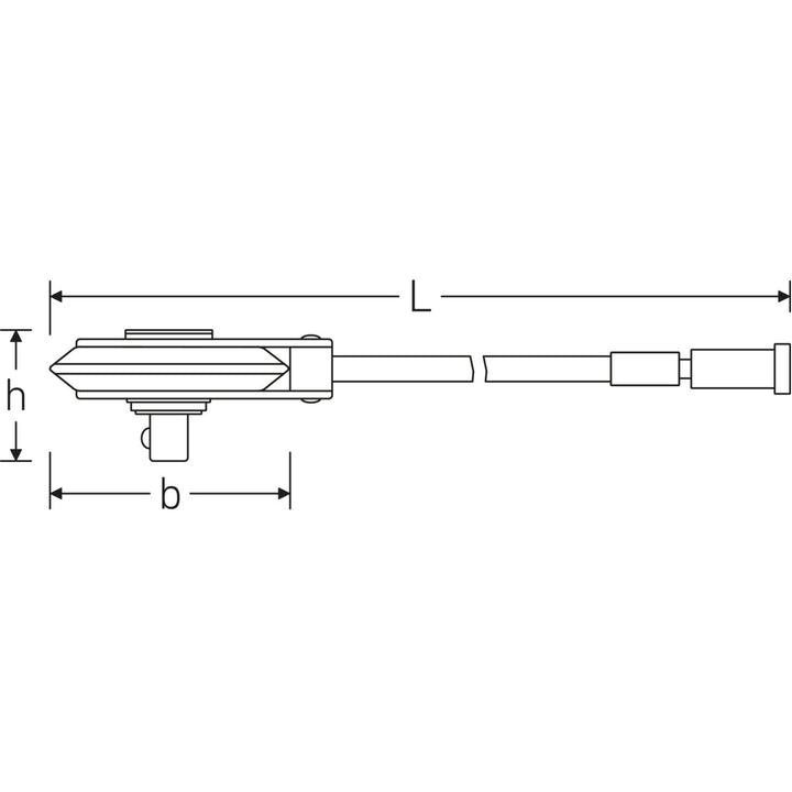Stahlwille 54010001 7380N Torque angle gauge