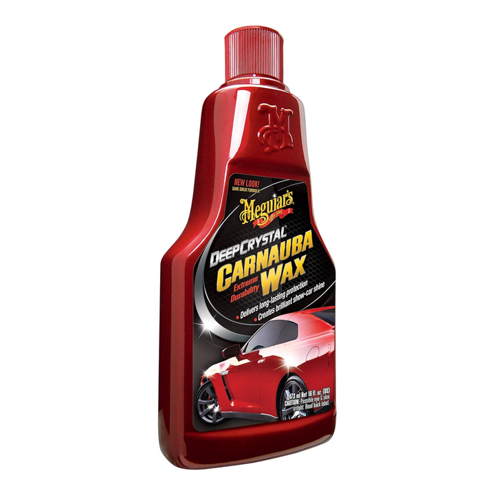 Meguiar's A2216 Deep Crystal Carnauba Liquid Wax, 16 oz.