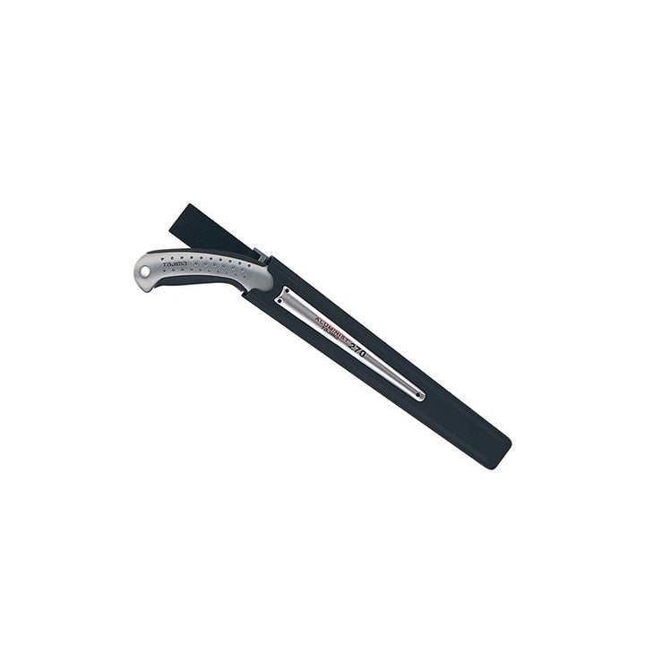 Tajima Tool ALSA-A270 Aluminist G-Saw - Sheath, 9 TPI Fluoro-Coat Blade, Aluminum / Elastomer Handle
