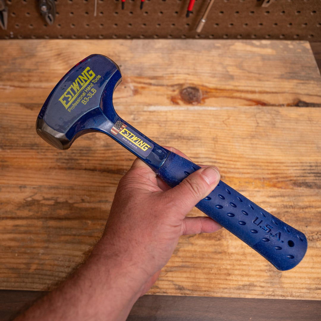 Estwing B3-3LB Solid Steel Drilling Hammer