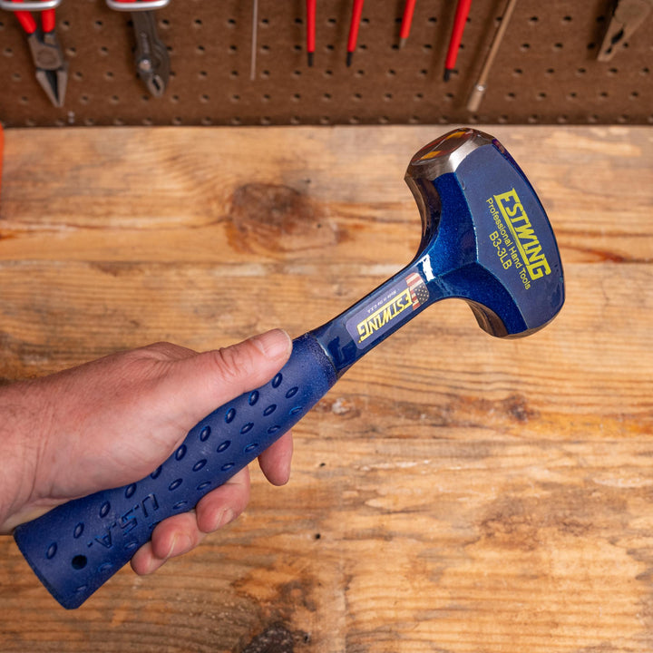 Estwing B3-3LB Solid Steel Drilling Hammer