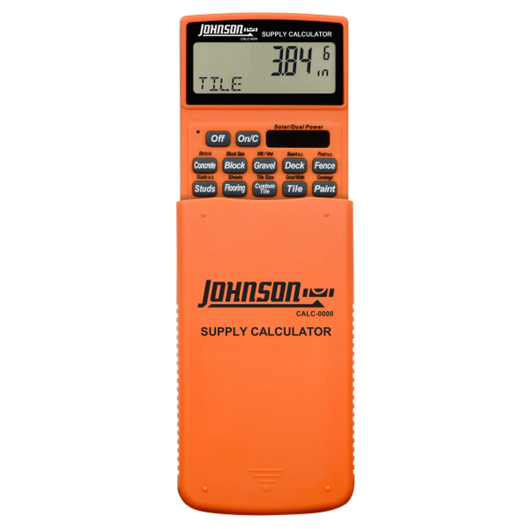 Johnson CALC-0000 Material Estimator Calculator