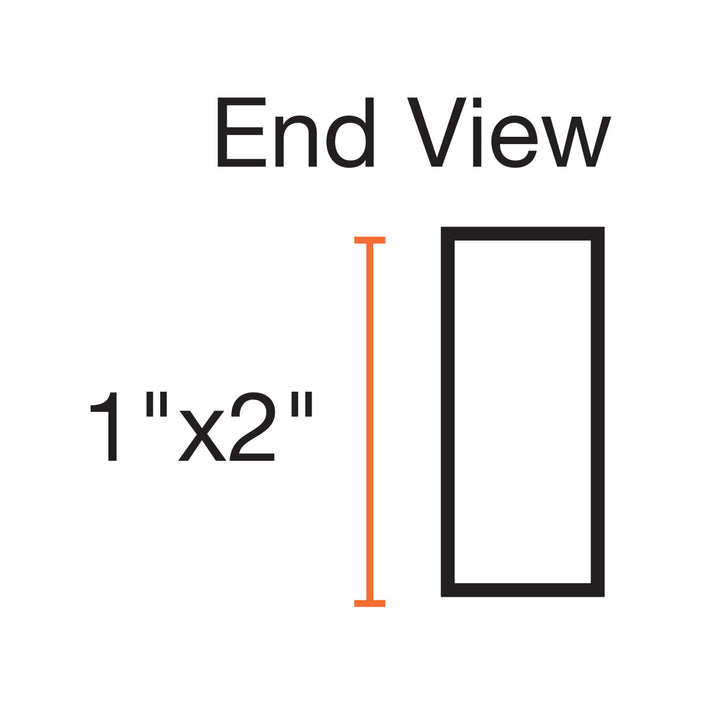 Kraft Tool CC712-03 12'x1"x2" Aluminum Paver's Straightedge Blade