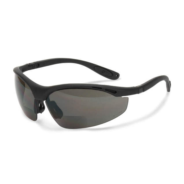 Radians Cheaters Magnifier Safety Eyewear - Black Frame