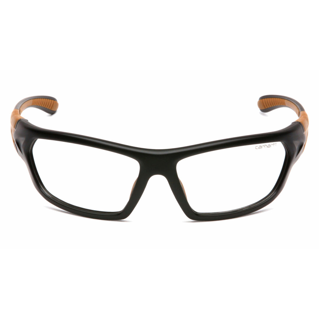 Carhartt CHB210DT Carbondale Clear Anti-Fog Lens with Black/Tan Frame