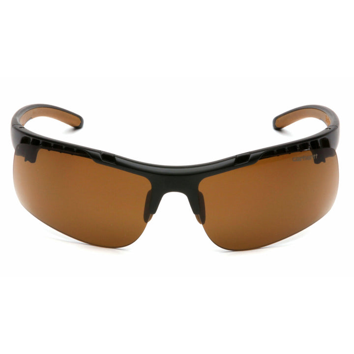 Carhartt CHB718DT Rockwood Sandstone Bronze Anti-Fog Lens with Black/Tan Frame (polybag)