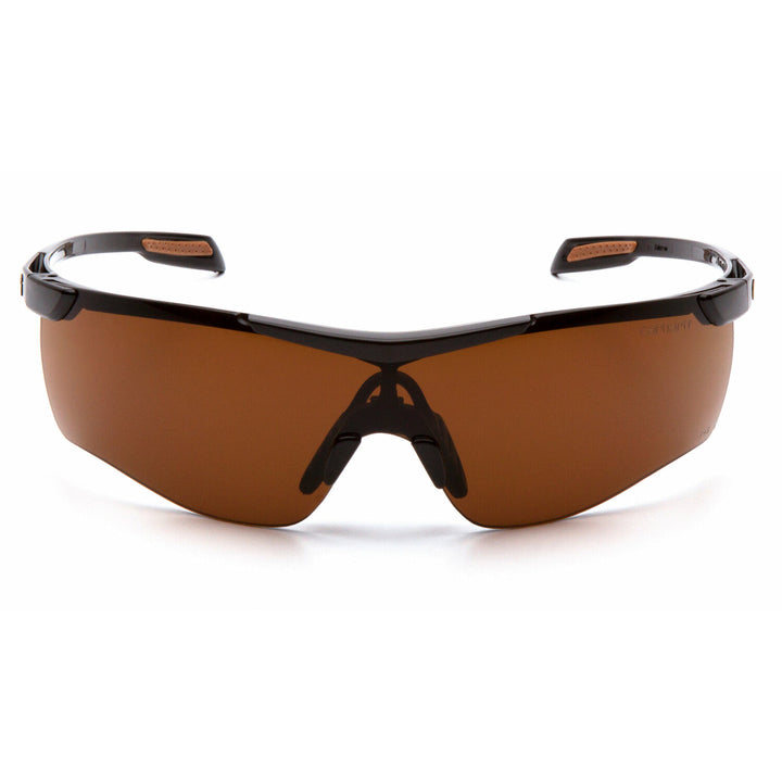 Carhartt CHB918ST Cayce Sandstone Bronze Anti-Fog Lens with Black Frame (polybag)