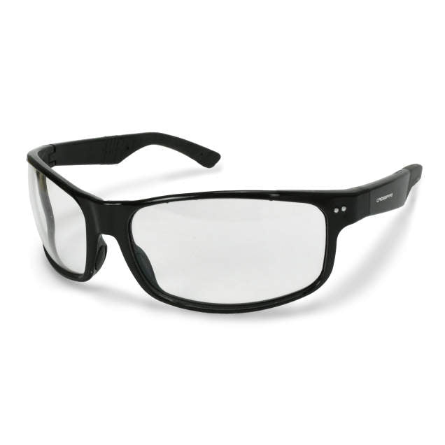 Crossfire CK7 Premium Safety Eyewear - Shiny Black Frame