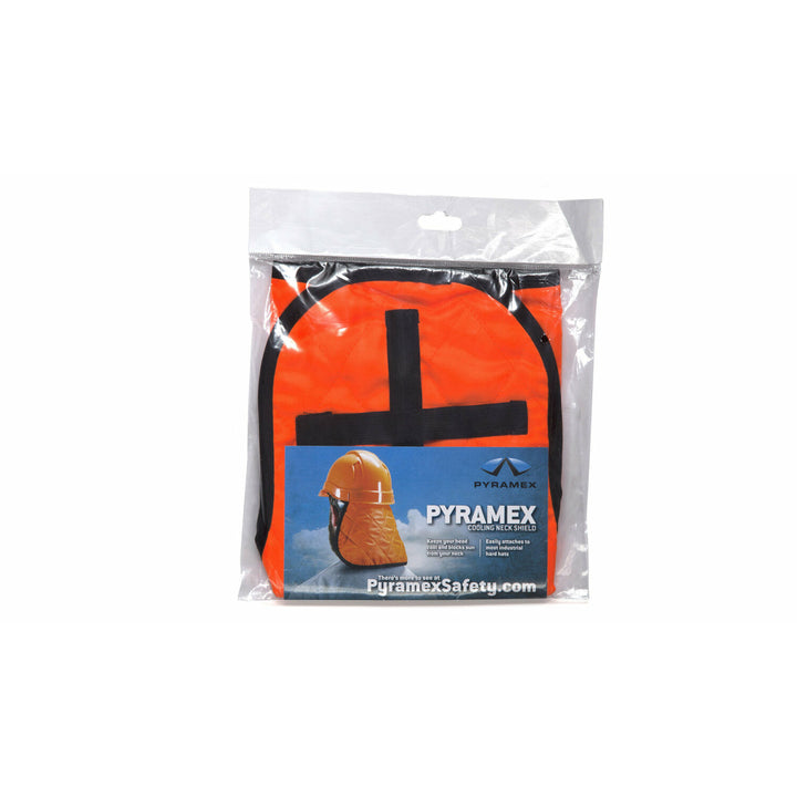 Pyramex CNS140 Cooling Hard Hat Pad and Neck Shade - Hi Vis Orange